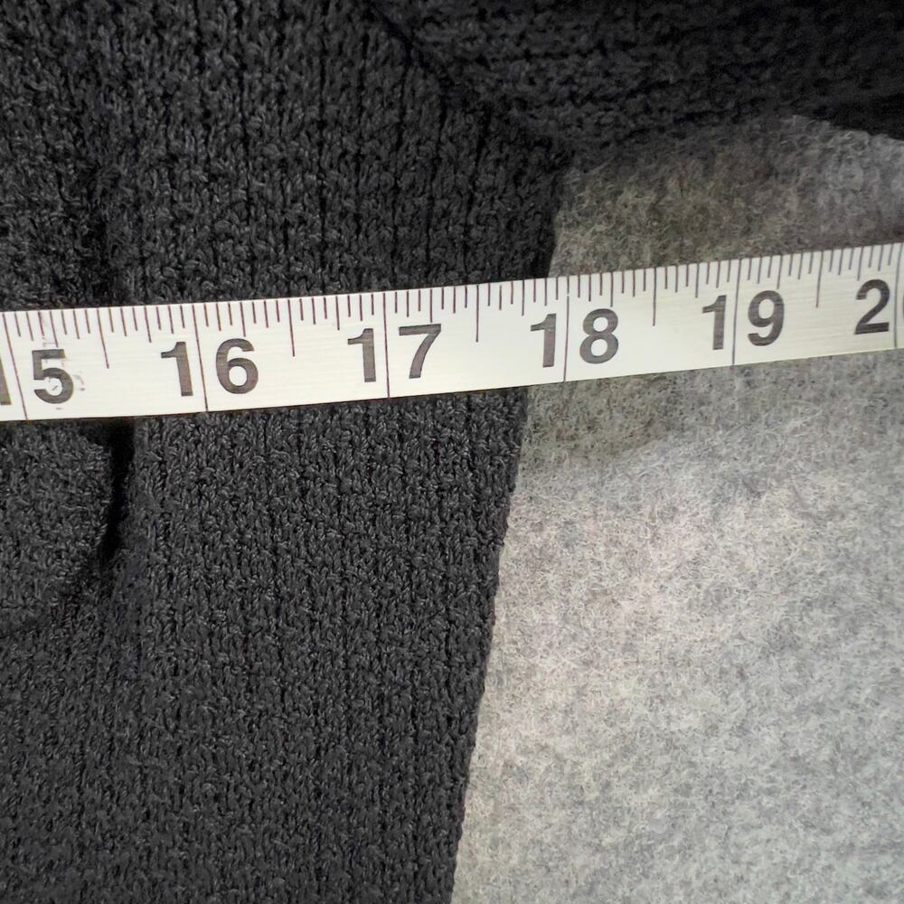 St John Caviar Santana Knit Blazer Jacket Women 6 Black Button Pockets Old Money - Picture 9 of 15